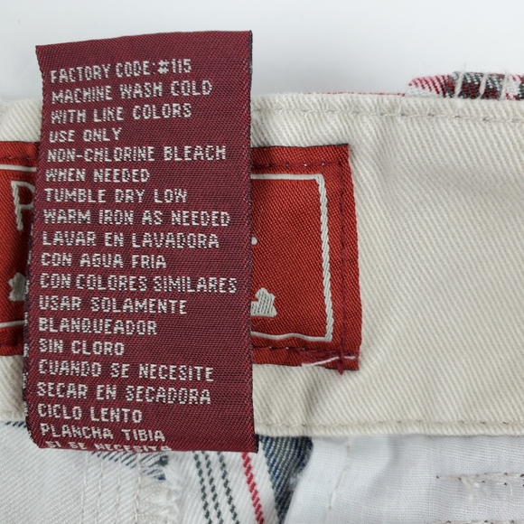 Plugged Clothing men's cotton plaid shorts size 32 - Picture 4 of 9